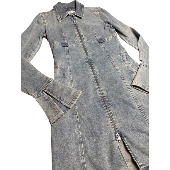 BLANKNYC Denim Mini Dress Smooth Talker‎ Size XS - Picture 7 of 11